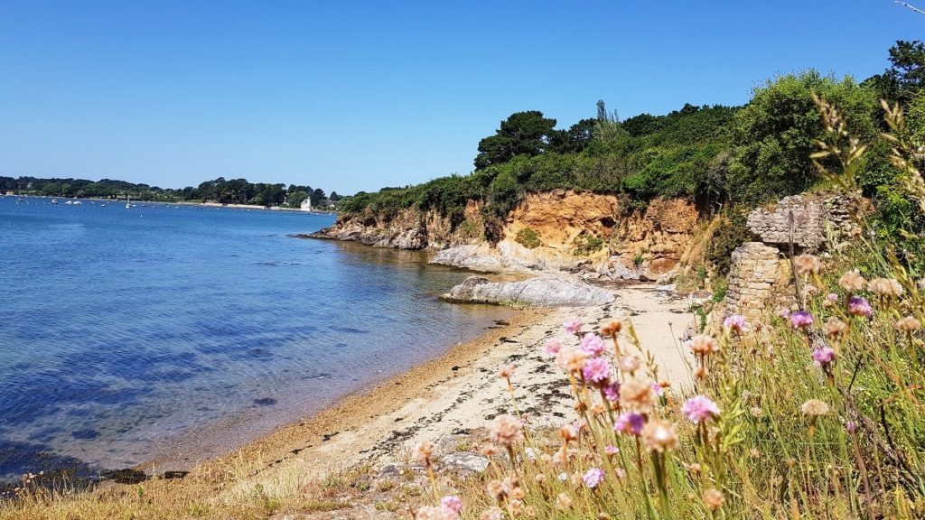 Golfe du Morbihan - plage de Penboch