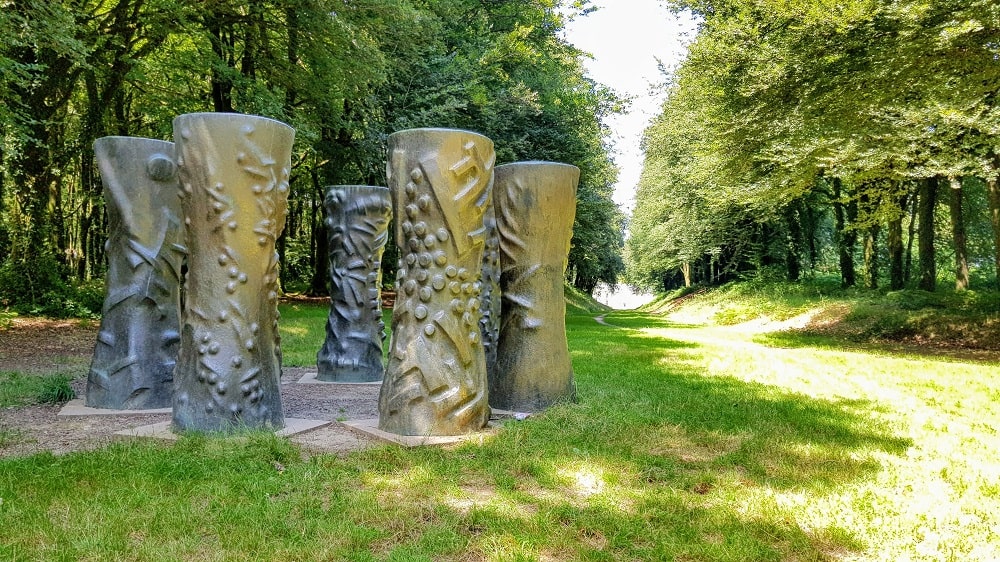 oeuvre monumentale - domaine de Kerguéhennec : sculpture
