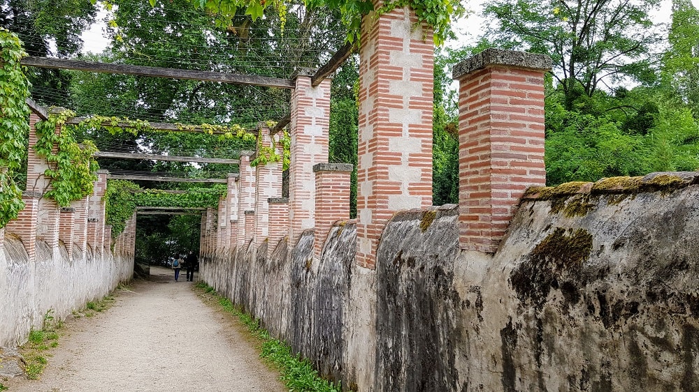 Clisson : domaine la Garenne Lemot - pergola