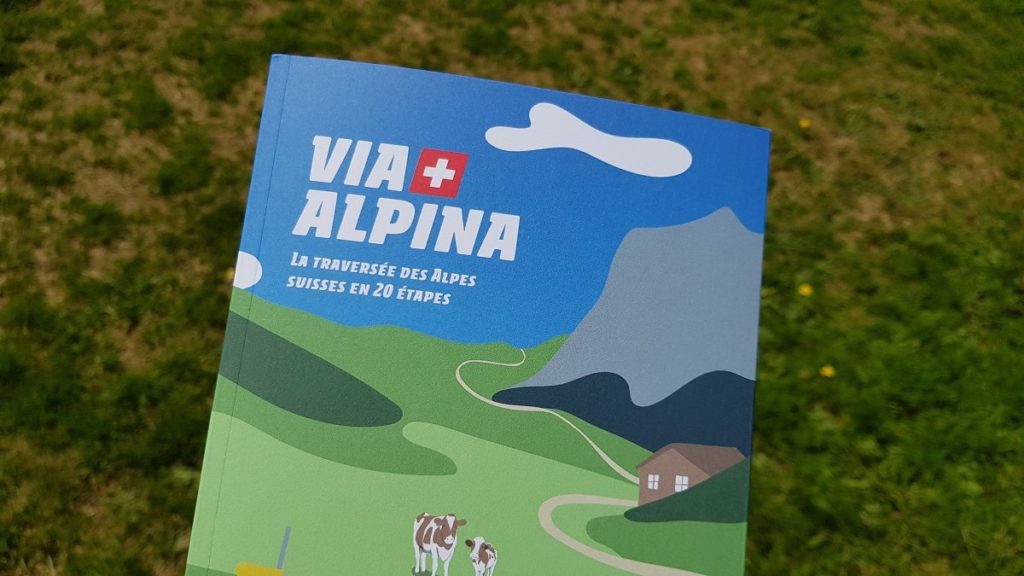 guide de randonnée Via Alpina - Suisse