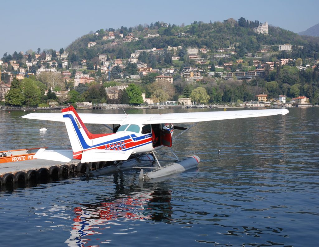 Lac de Côme - hydravion © Archivio Provincia di Como – Settore Turismo 