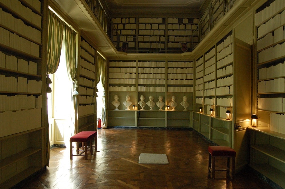 Bibliothèque du château de la Roche Guyon