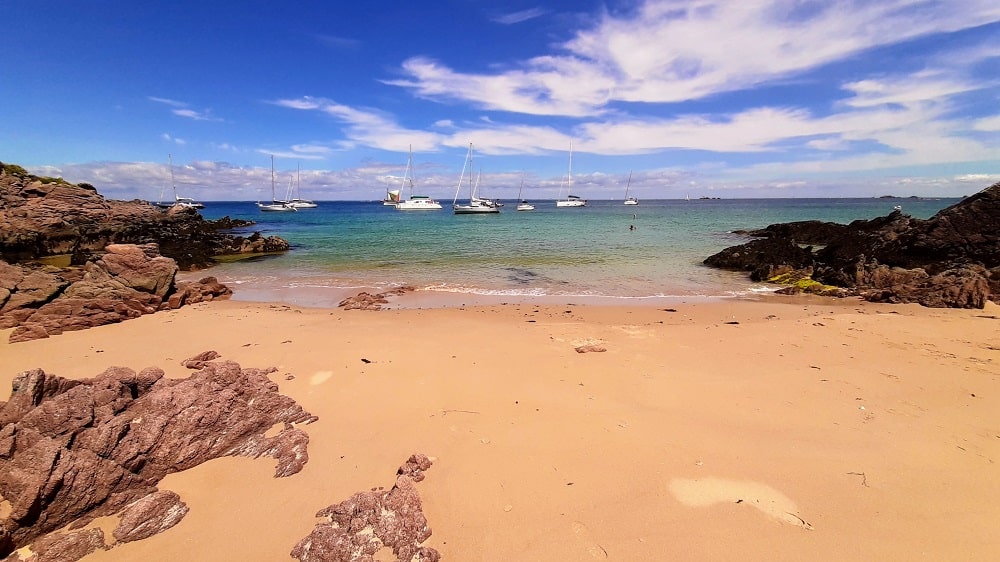 découverte de l'île de Houat - plage