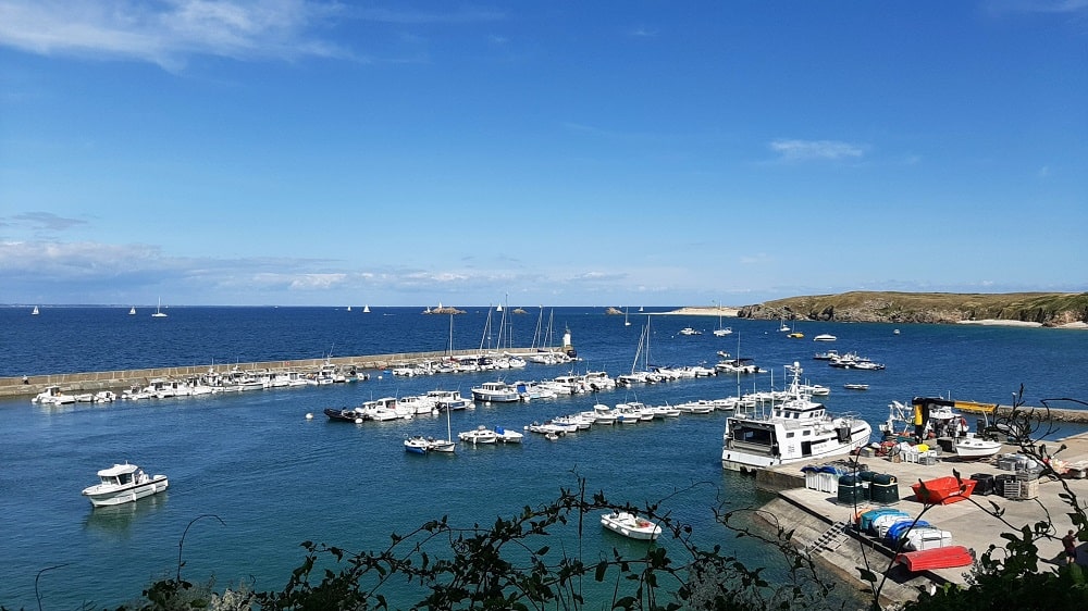 découverte de l'île de Houat - port