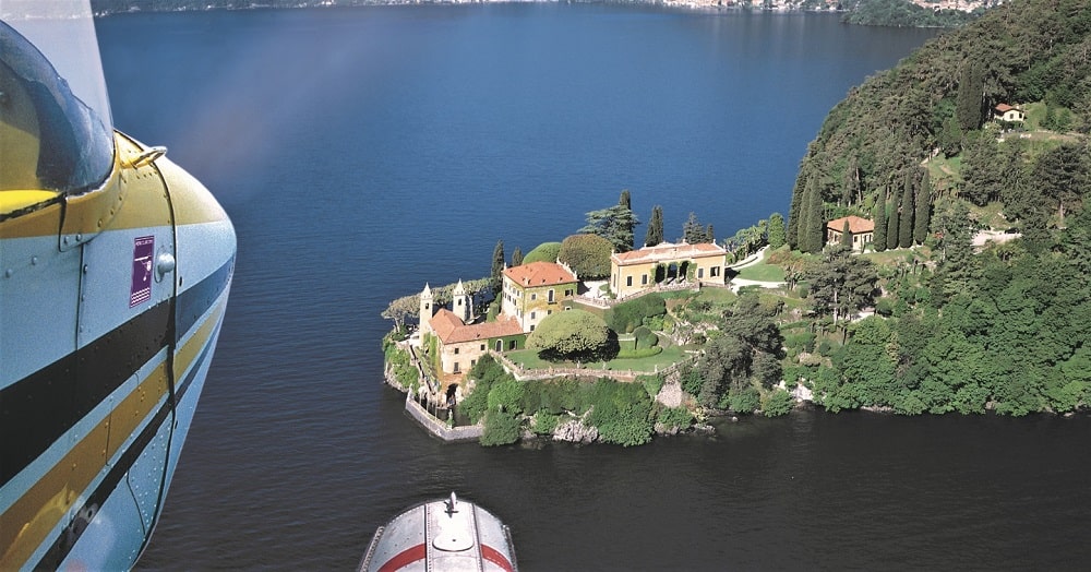 Lac de Côme - hydravion - © Archivio Provincia di Como – Settore Turismo