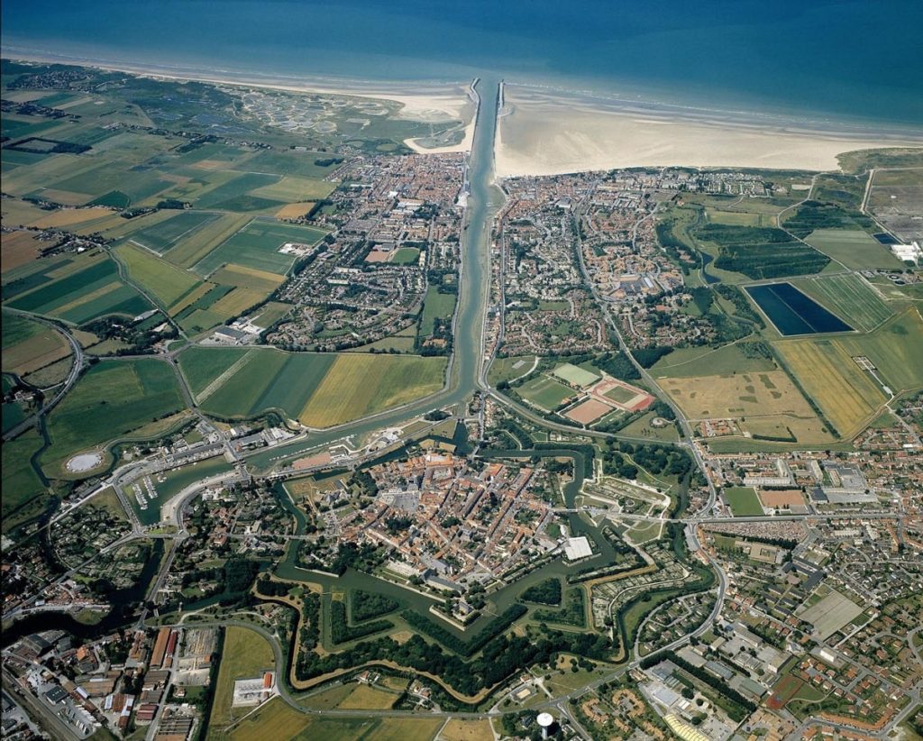 vue aérienne de Gravelines - © Office de Tourisme Communautaire de Dunkerque