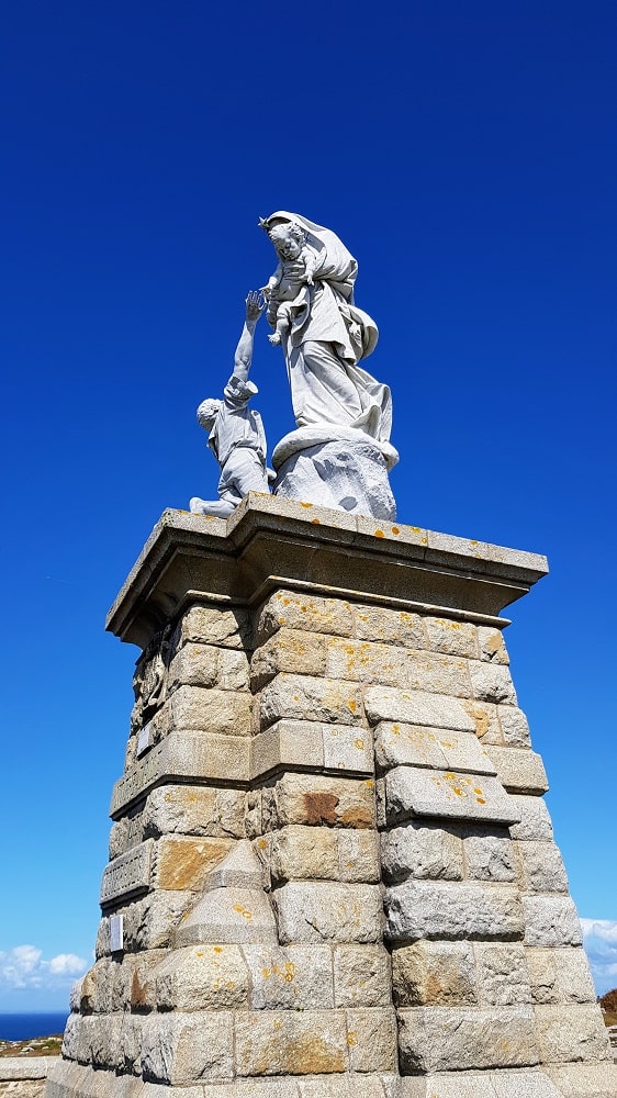 découverte de la Pointe du Raz - monument