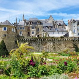 Visite de Vannes - rempart de Vannes et jardin des remparts