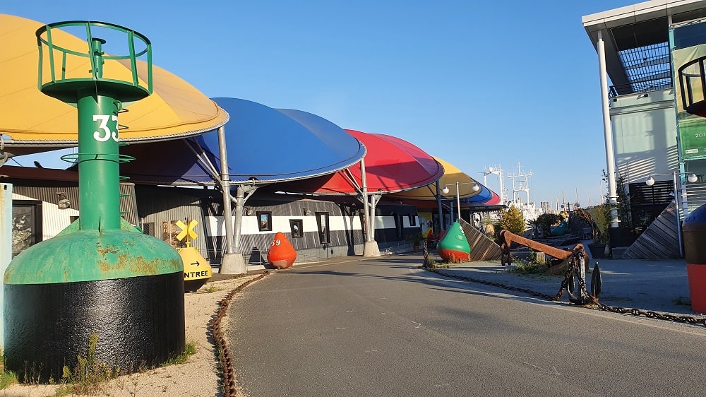 entrée du musée maritime de La Rochelle