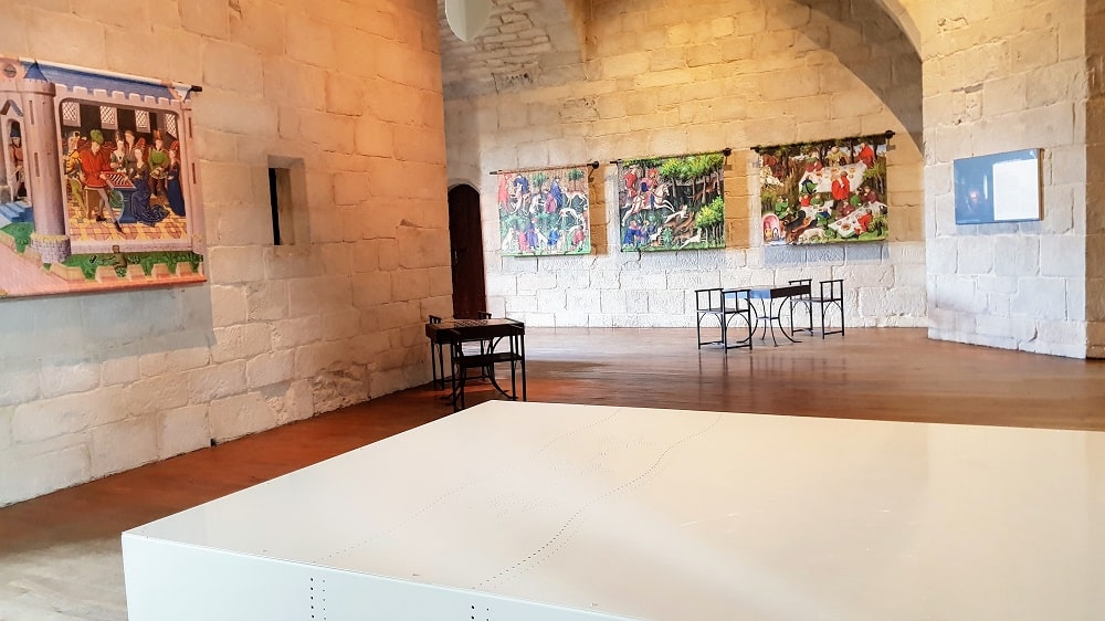 chambre - visite du château de Dinan