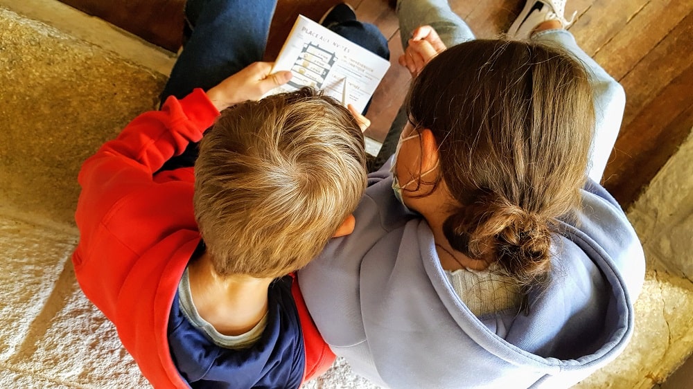 - visite du château de Dinan en famille