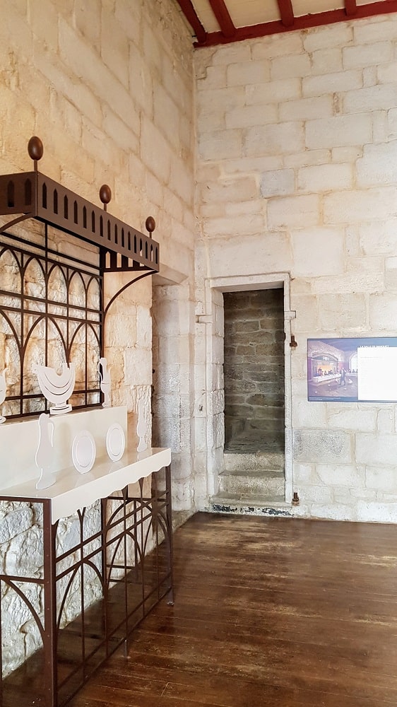 chambre - visite du château de Dinan
