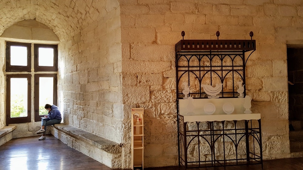 Chambre - visite du château de Dinan