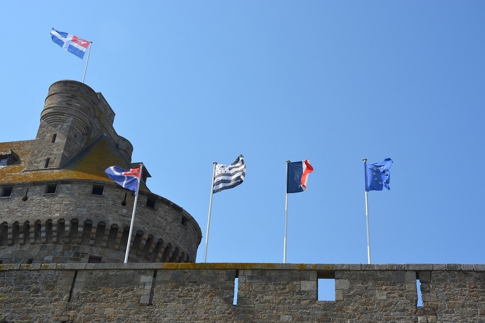 Drapeau malouin - Saint Malo