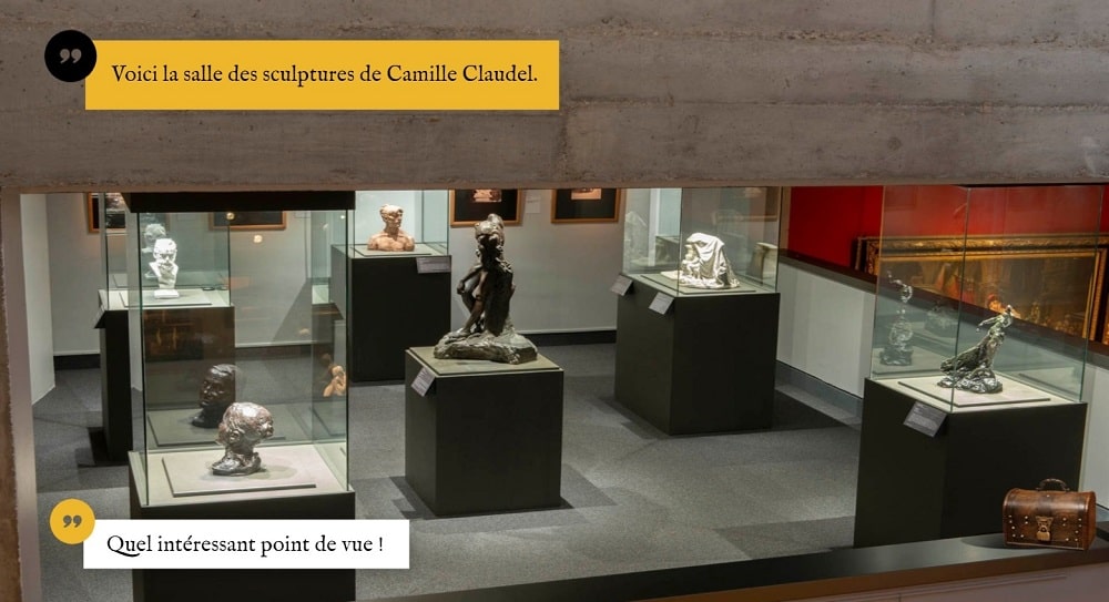 Camille Claudel - escape game numérique - musée Sainte Croix Poitiers