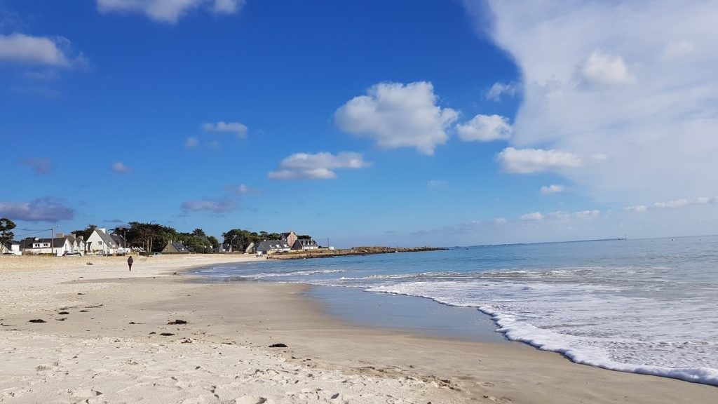 Morbihan - Plages de Carnac : plage de Ty Bihan