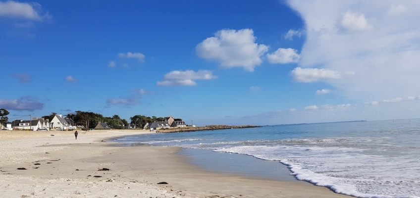 Morbihan - Plages de Carnac : plage de Ty Bihan