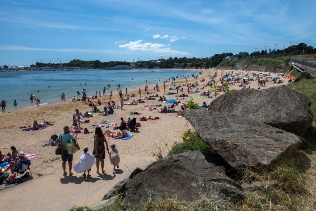 Plage du Moulin blanc- que faire à brest