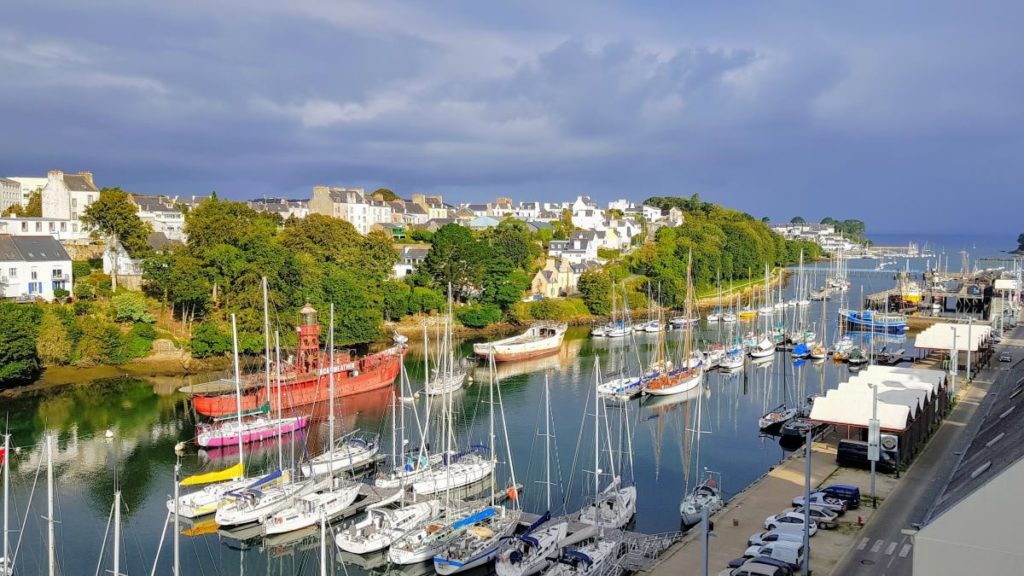 Vue sur la ria du Port-Rhu - Visite du port-musée de Douarnenez