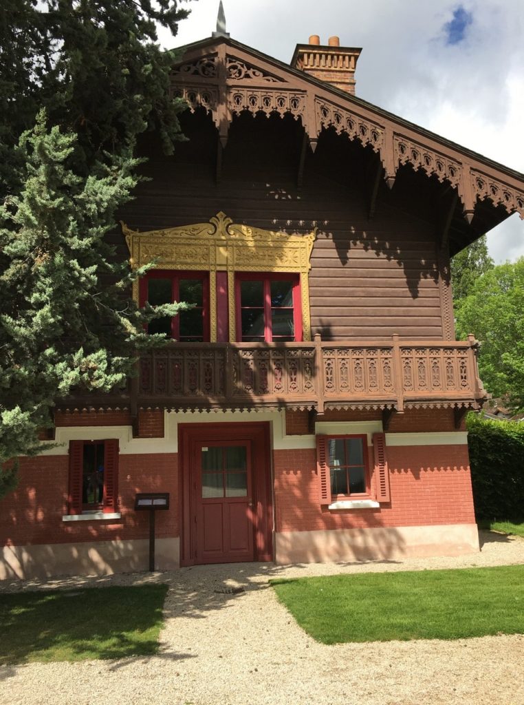 Propriété Caillebotte à Yerres - chalet