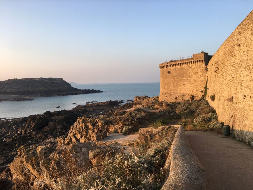 Saint Malo : plage du Bon secours