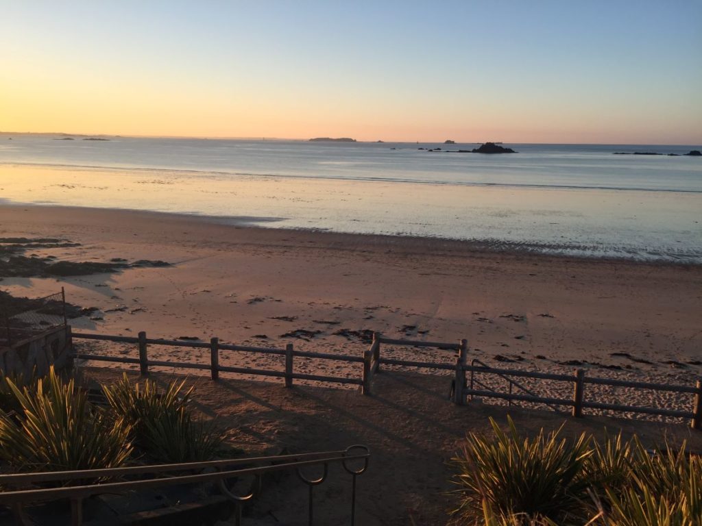 Saint Malo : plage du Monhic