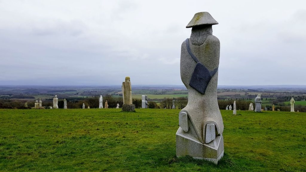 Vallée des Saints à Carnoët dans les Côtes d'Armor