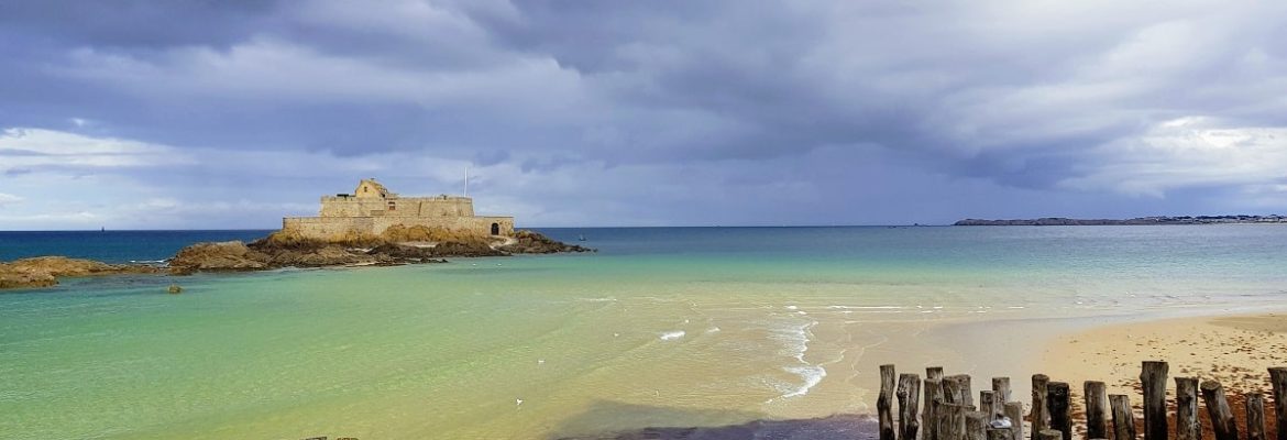 Saint Malo : plage et Fort national