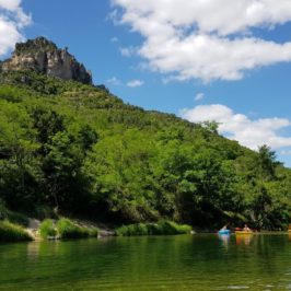 Canoë dans les Gorges du Tarn des Vignes au Rozier