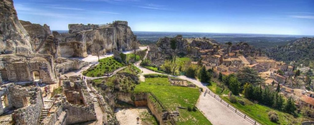 Visite du château des Baux de Provence