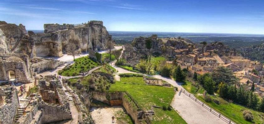 Visite du château des Baux de Provence