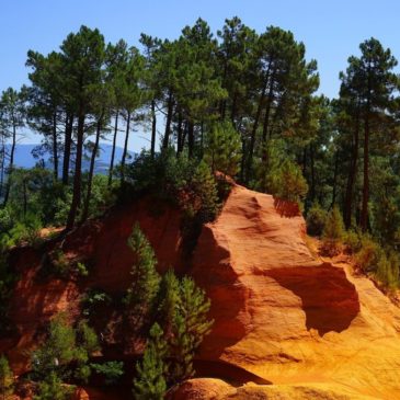 Balade sur le Sentier des Ocres de Roussillon