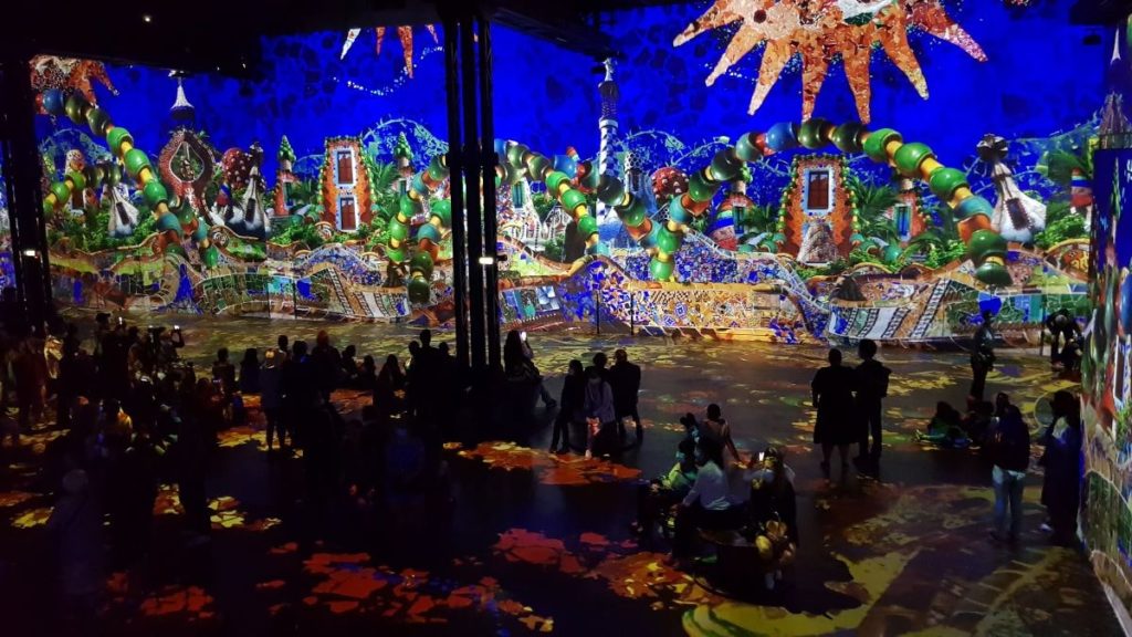 Gaudi - Expositions immersives - Atelier des Lumières à Paris