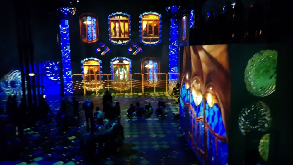 Gaudi - Expositions immersives - Atelier des Lumières à Paris