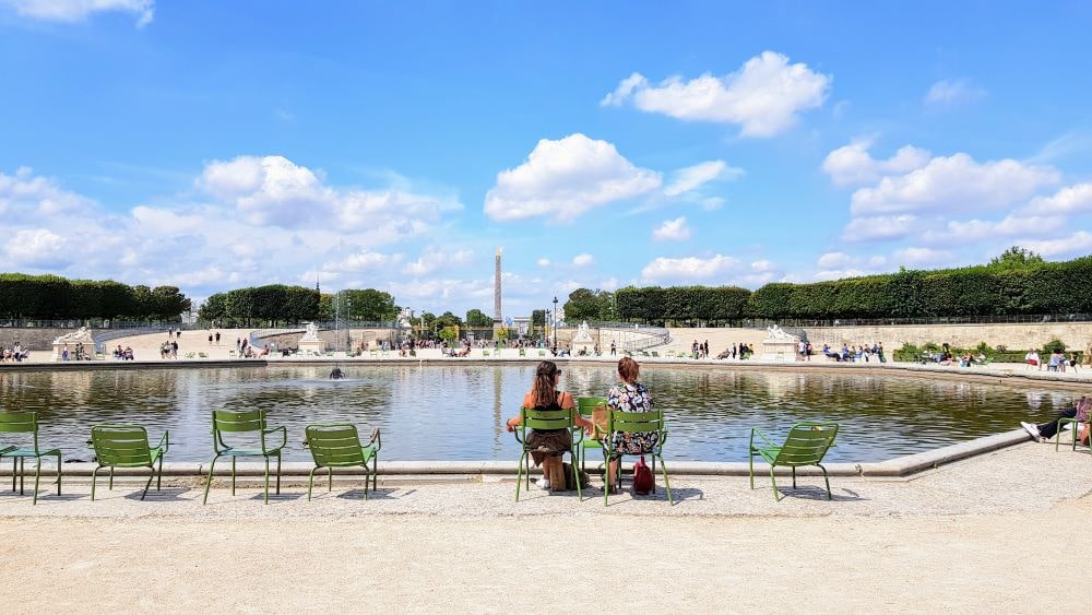 Bassin Jardin des Tuileries à Paris