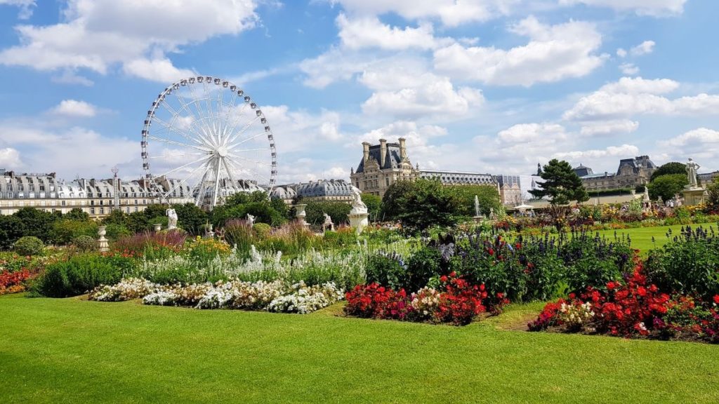 Jardin des Tuileries à Paris