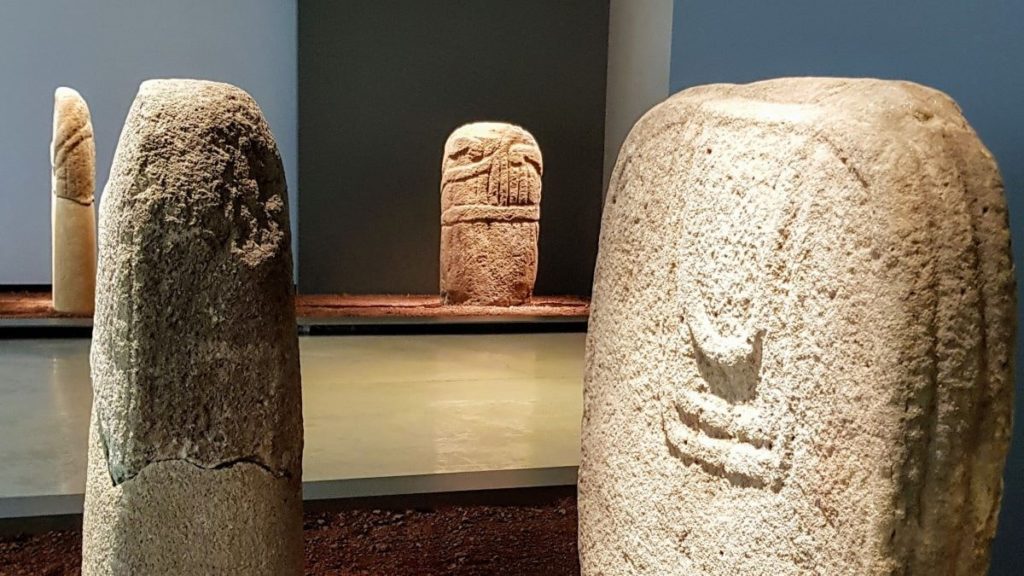 Statues menhirs - Rodez : visite du musée Fenaille