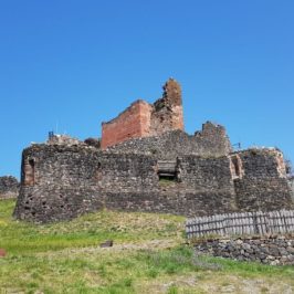 Visite du château médiéval de Calmont d'Olt