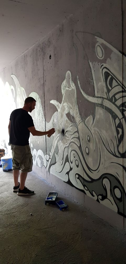 Street art à Vannes - Pass Pass Paint 2021