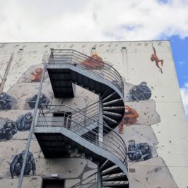 Street Art à Vannes dans le Morbihan - Dédale
