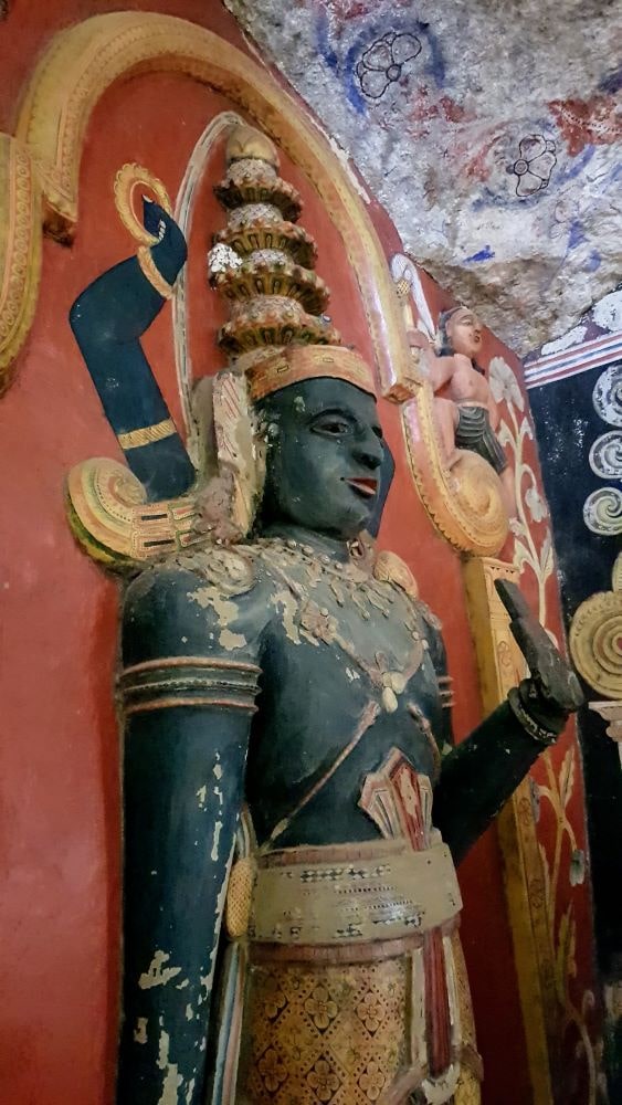 Sri Lanka - visite du temple Rakkhiththa Kanda Aranya Senasanaya - Wellawaya