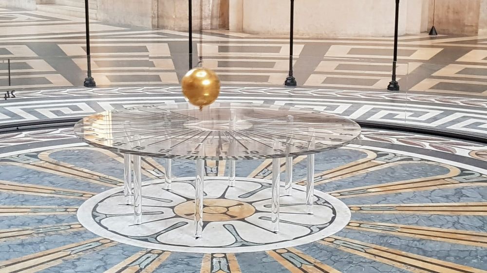 pendule de Foucault - Visite du Panthéon à Paris - voyage à Paris en famille