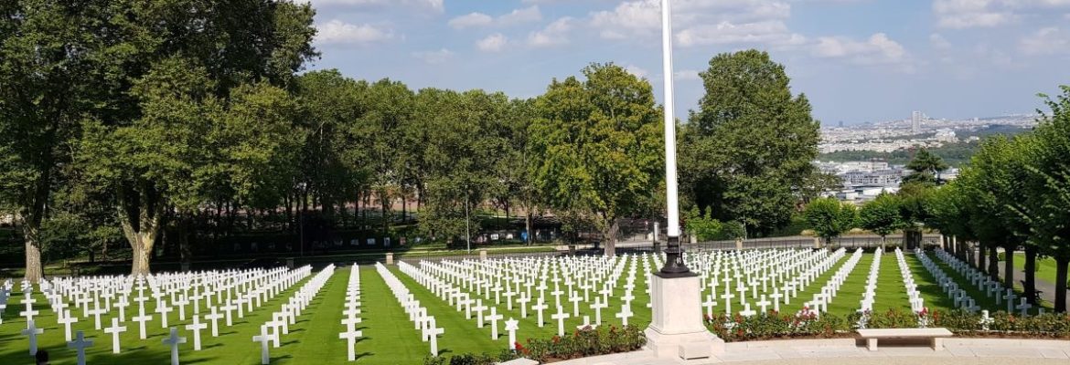 Visite du cimetière américain de Suresnes - Mont Valérien