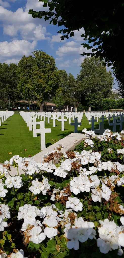 Visite du cimetière américain de Suresnes - Mont Valérien