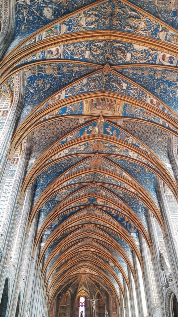 Plafond - Visite de la cathédrale Sainte Cécile d'Albi