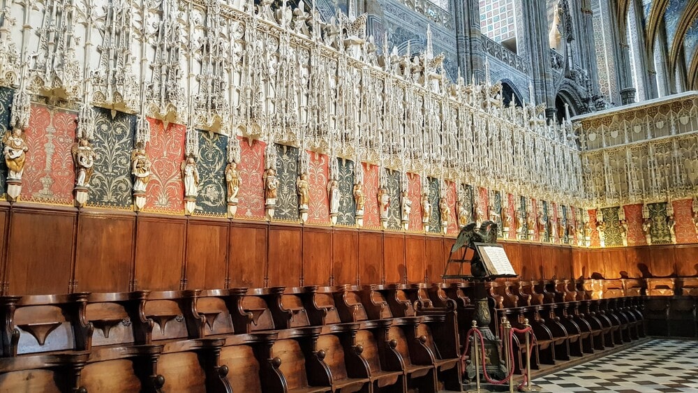 choeur clos - Visite de la cathédrale Sainte Cécile d'Albi