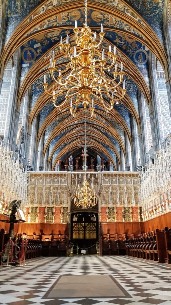 Choeur clos - Visite de la cathédrale Sainte Cécile d'Albi