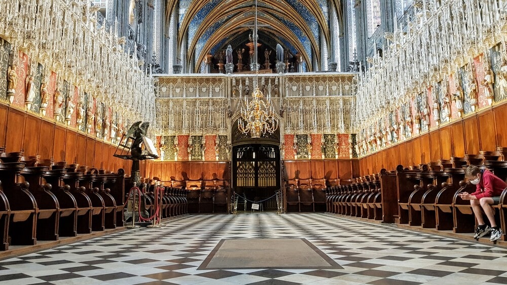 Choeur clos - Visite de la cathédrale Sainte Cécile d'Albi