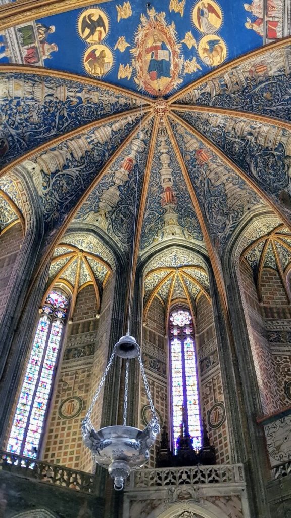 Plafond - Visite de la cathédrale Sainte Cécile d'Albi