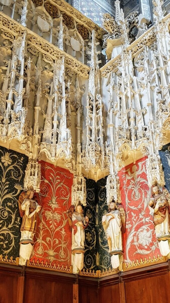 Statues des apôtres - Visite de la cathédrale Sainte Cécile d'Albi